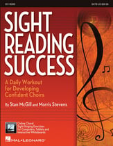 Sight Reading Success SATB Book & Reproducibles cover
